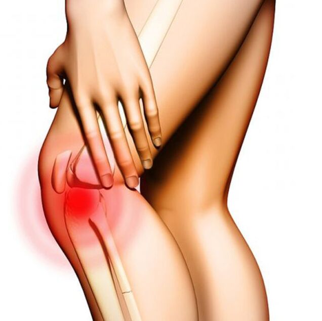 Douleur au genou avec arthrose