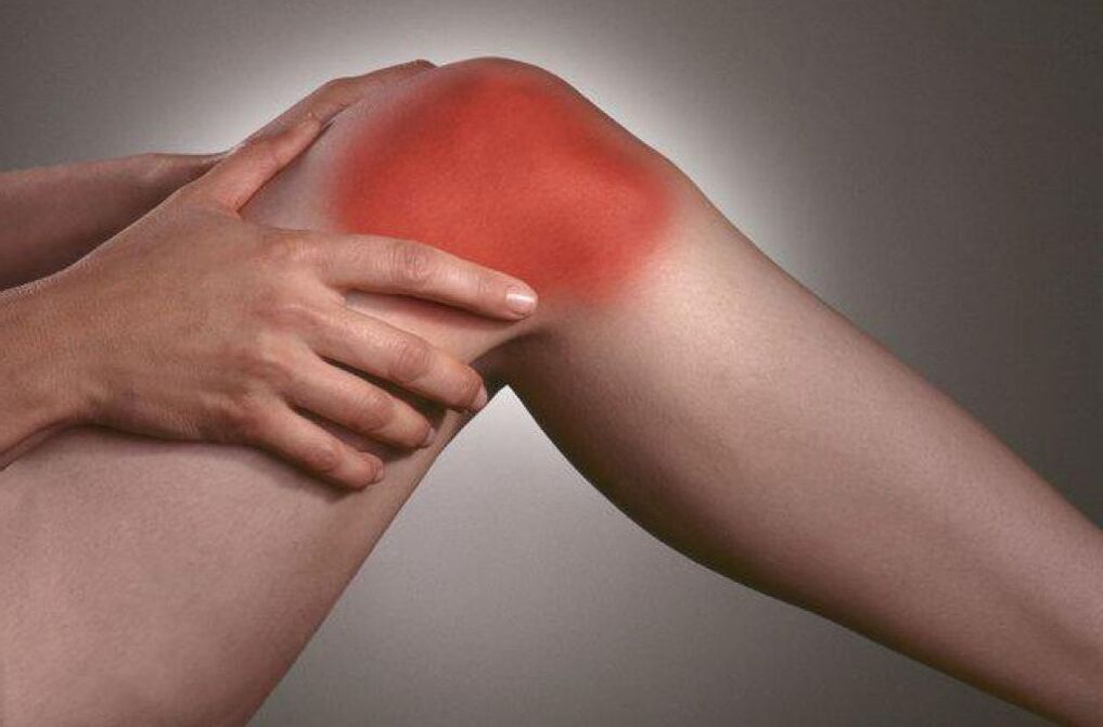Douleur au genou arthrosique